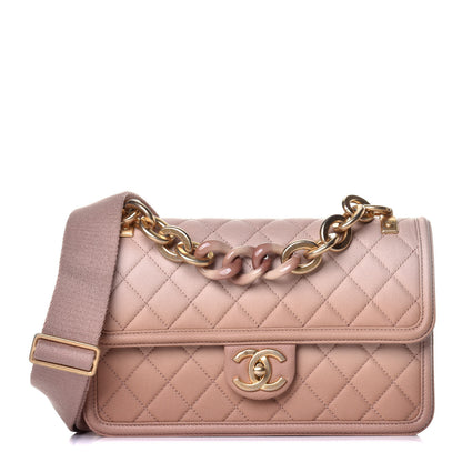 Chanel Caviar Quilted Medium Sunset On The Sea Flap Beige 1 of 10