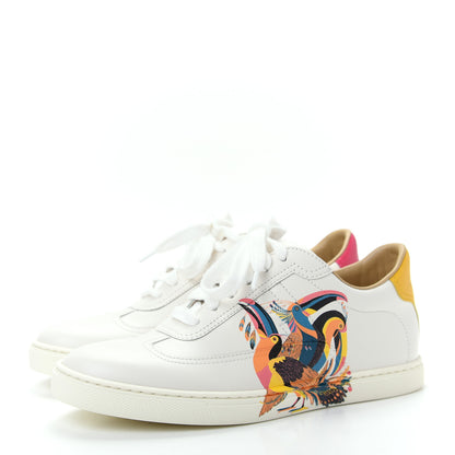 Hermes Swift Quicker Sneakers 36 Rose Multicolor 3 of 11