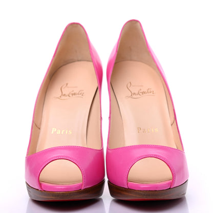 Christian Louboutin Kid Cuoio Yolanda 120 Pumps 36 Pink 2 of 8