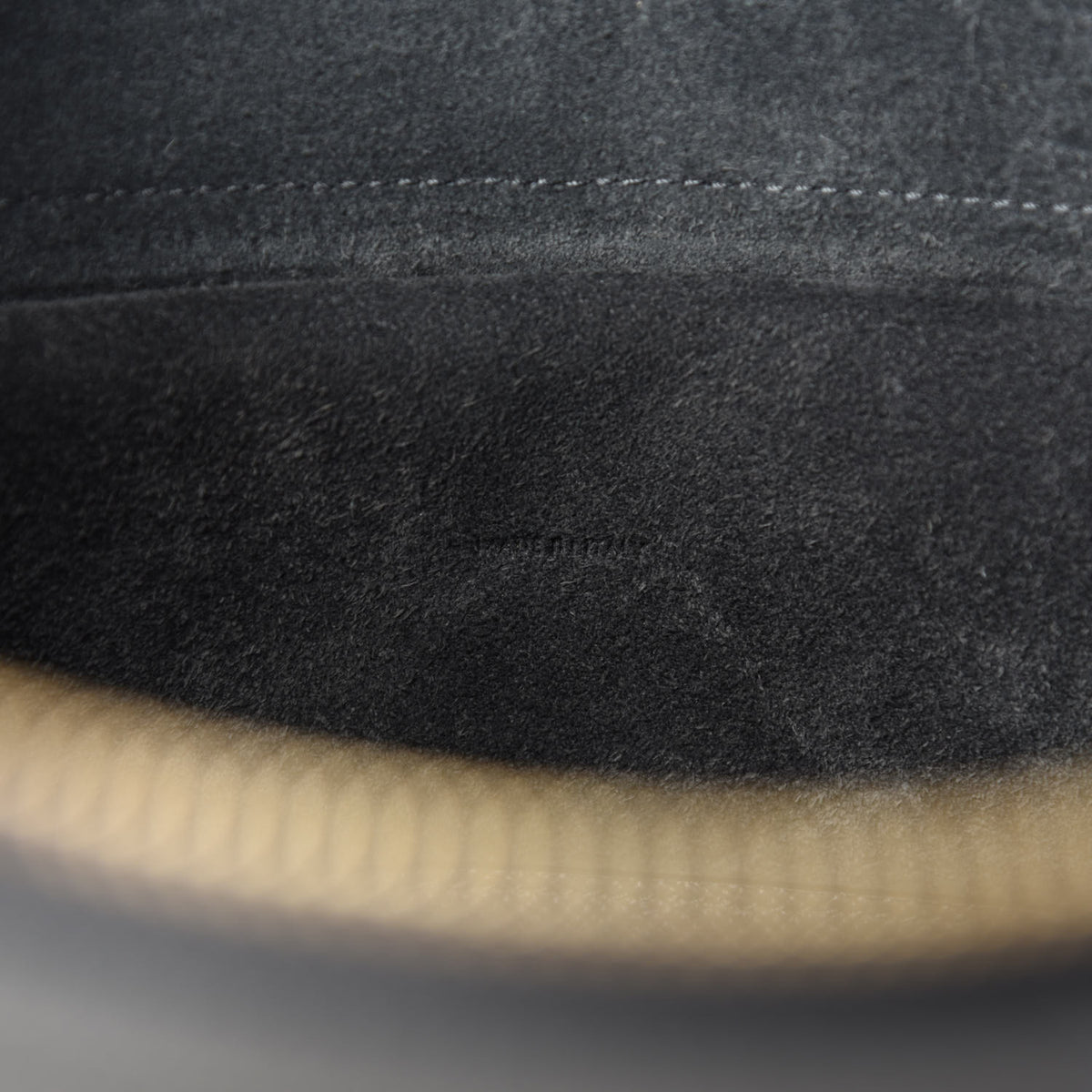 Grained Calfskin Mini Belt Bag Grey