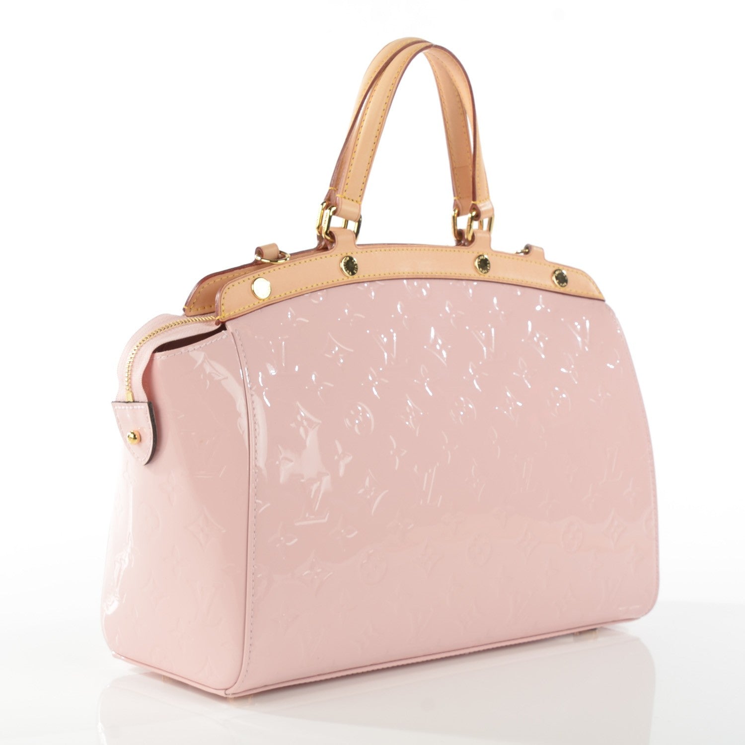 Louis Vuitton Vernis Brea MM Rose Ballerine 3 of 7