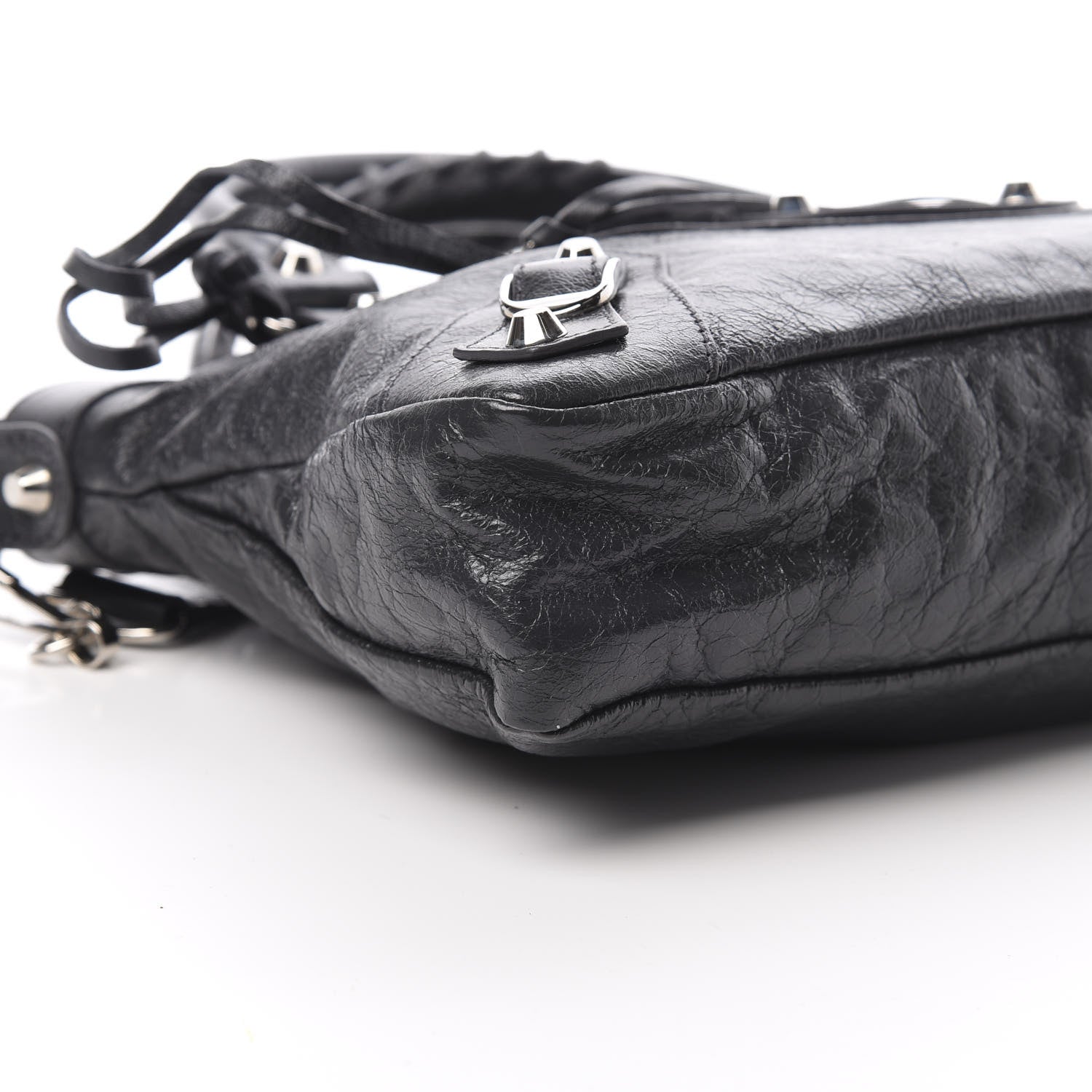 Balenciaga Agneau Classic Silver Hardware First Gris Fossile 10 of 11