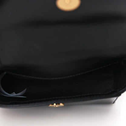 Versace Vernice Barocco Virtus Top Handle Bag Black 4 of 7