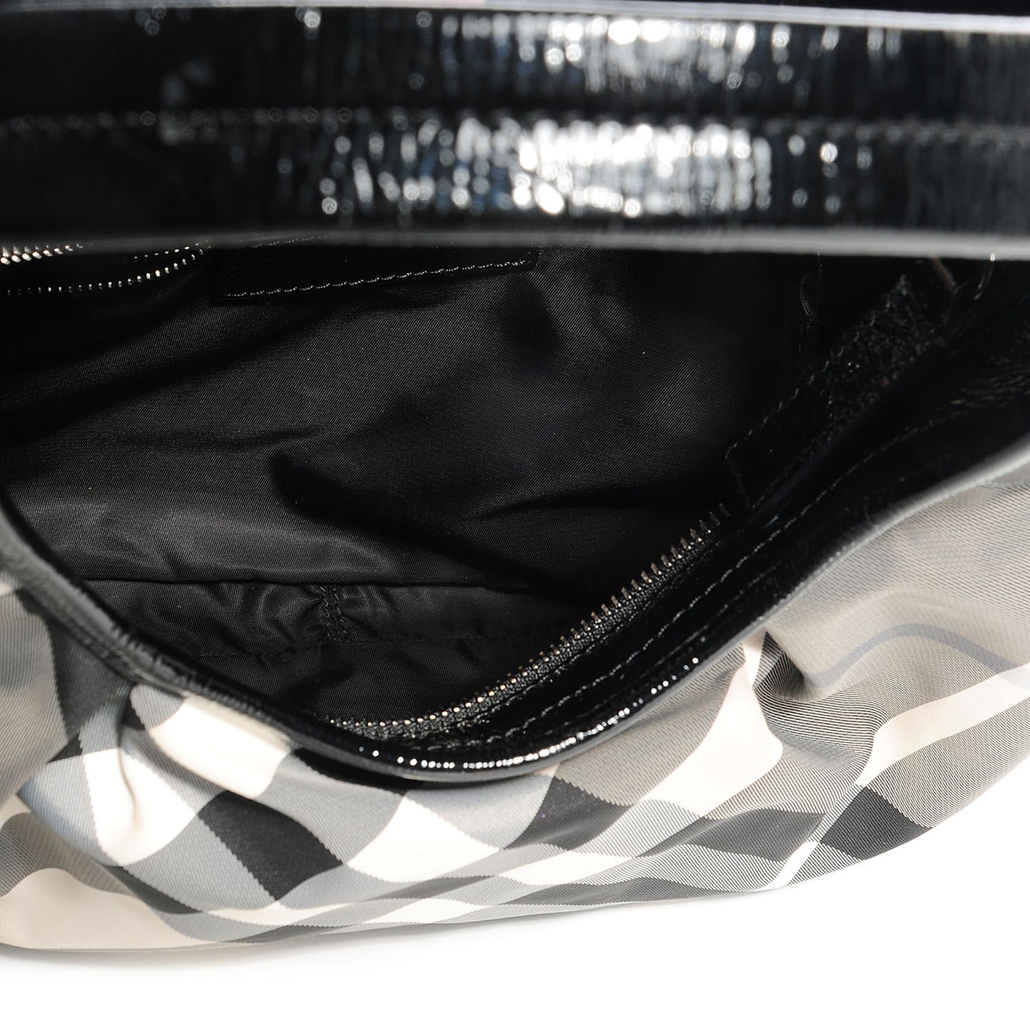Beat Check Small Brooklyn Hobo Black