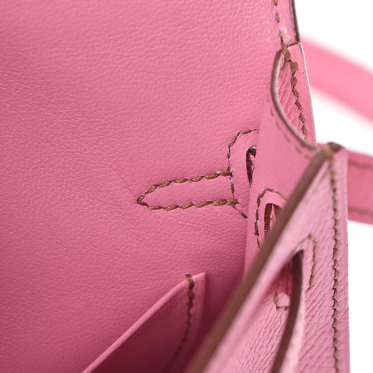 Hermes Epsom Tiny Kelly Sellier 5P Pink 13 of 35