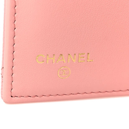 Chanel Caviar Quilted Medium Flap Wallet Pink 7 of 11