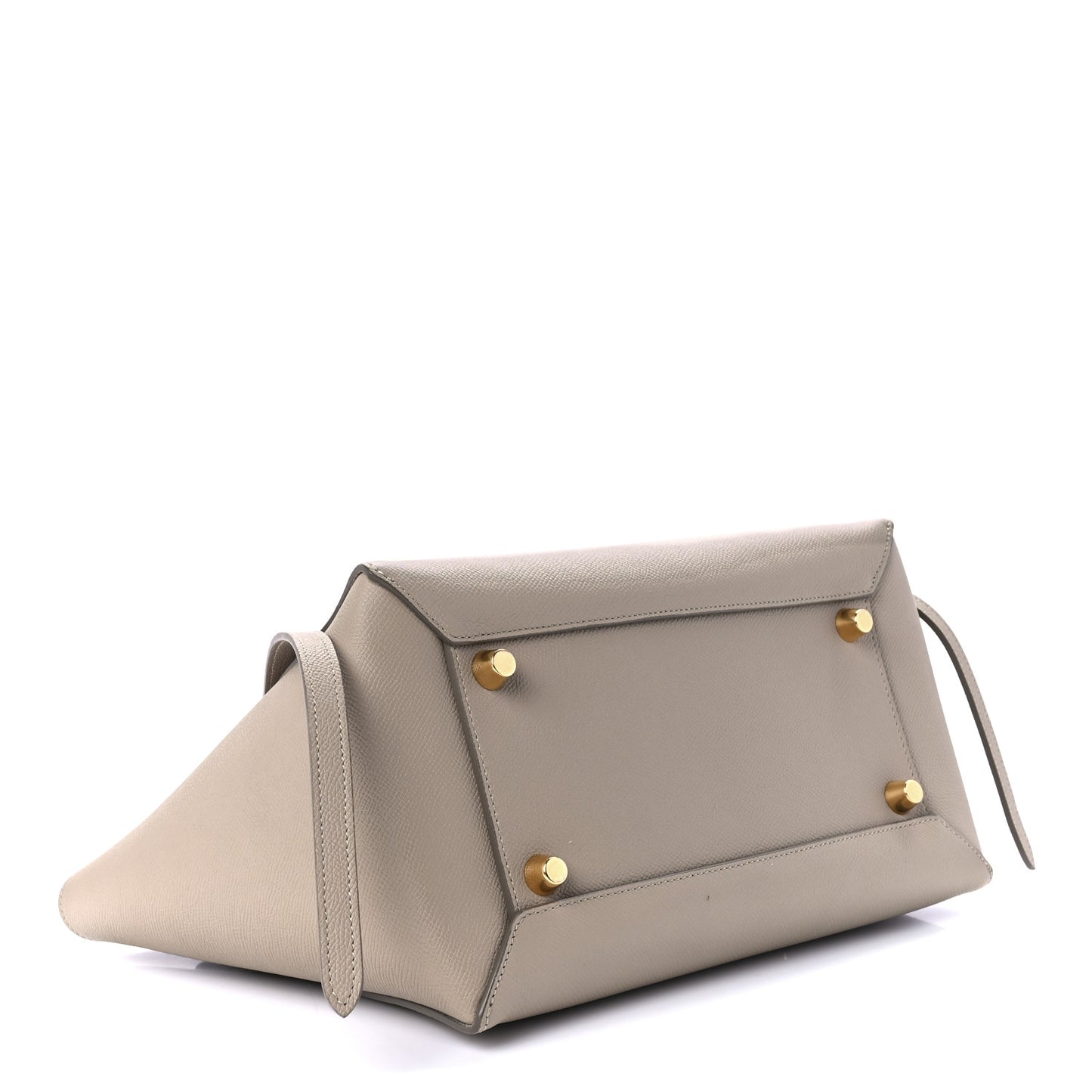 Grained Calfskin Mini Belt Bag Light Taupe