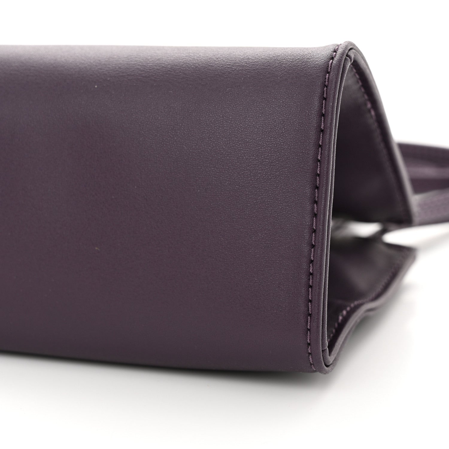 Telfar Vegan Leather Small Shopping Bag Eggplant 10 of 10