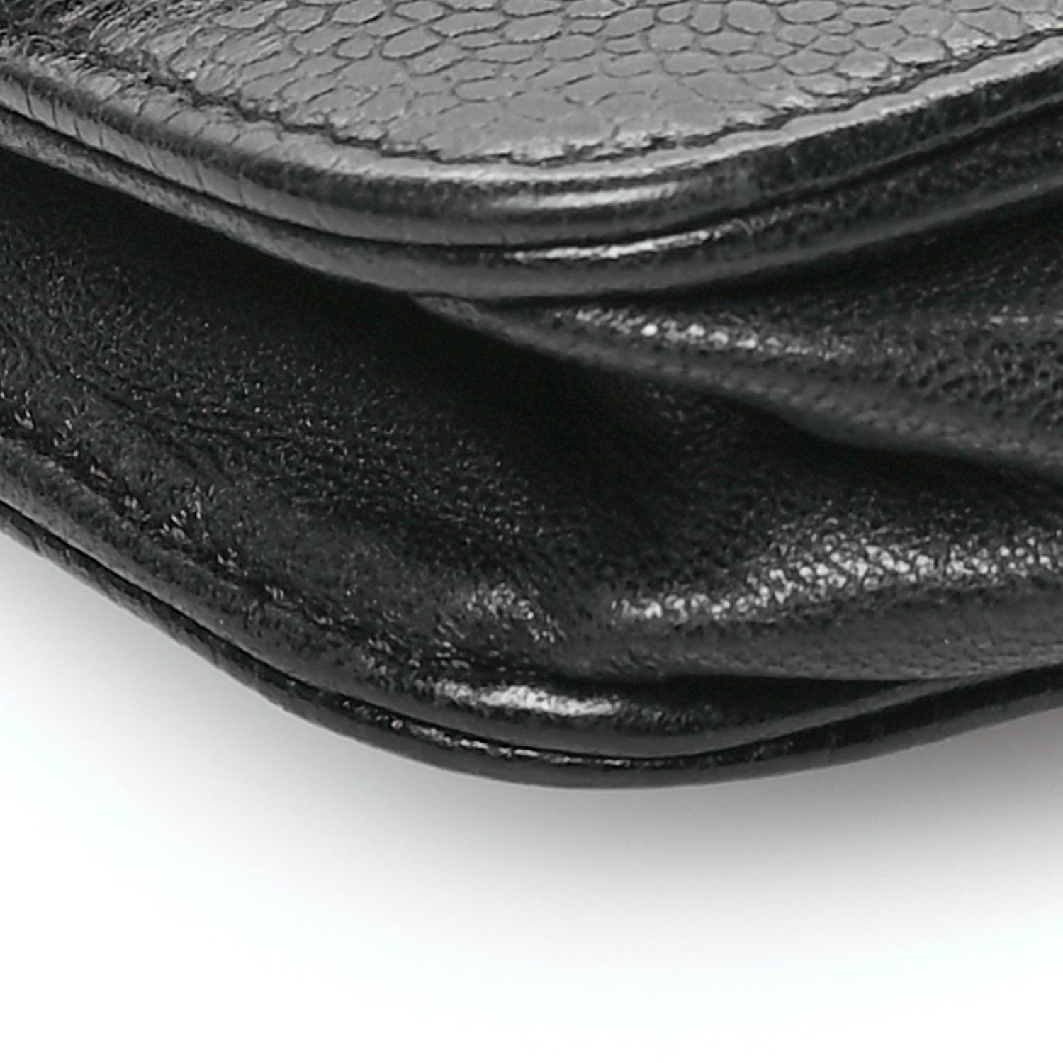 Chanel Caviar Timeless CC Wallet on Chain WOC Black 10 of 14
