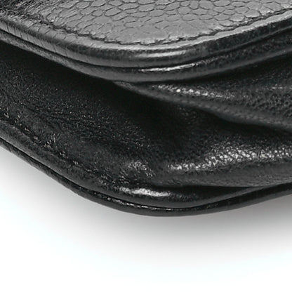 Chanel Caviar Timeless CC Wallet on Chain WOC Black 10 of 14