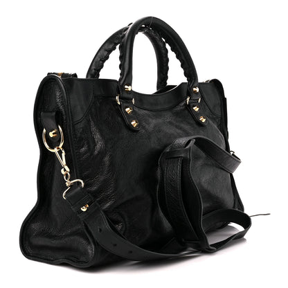 Balenciaga Agneau Classic Gold Hardware City Black 3 of 10