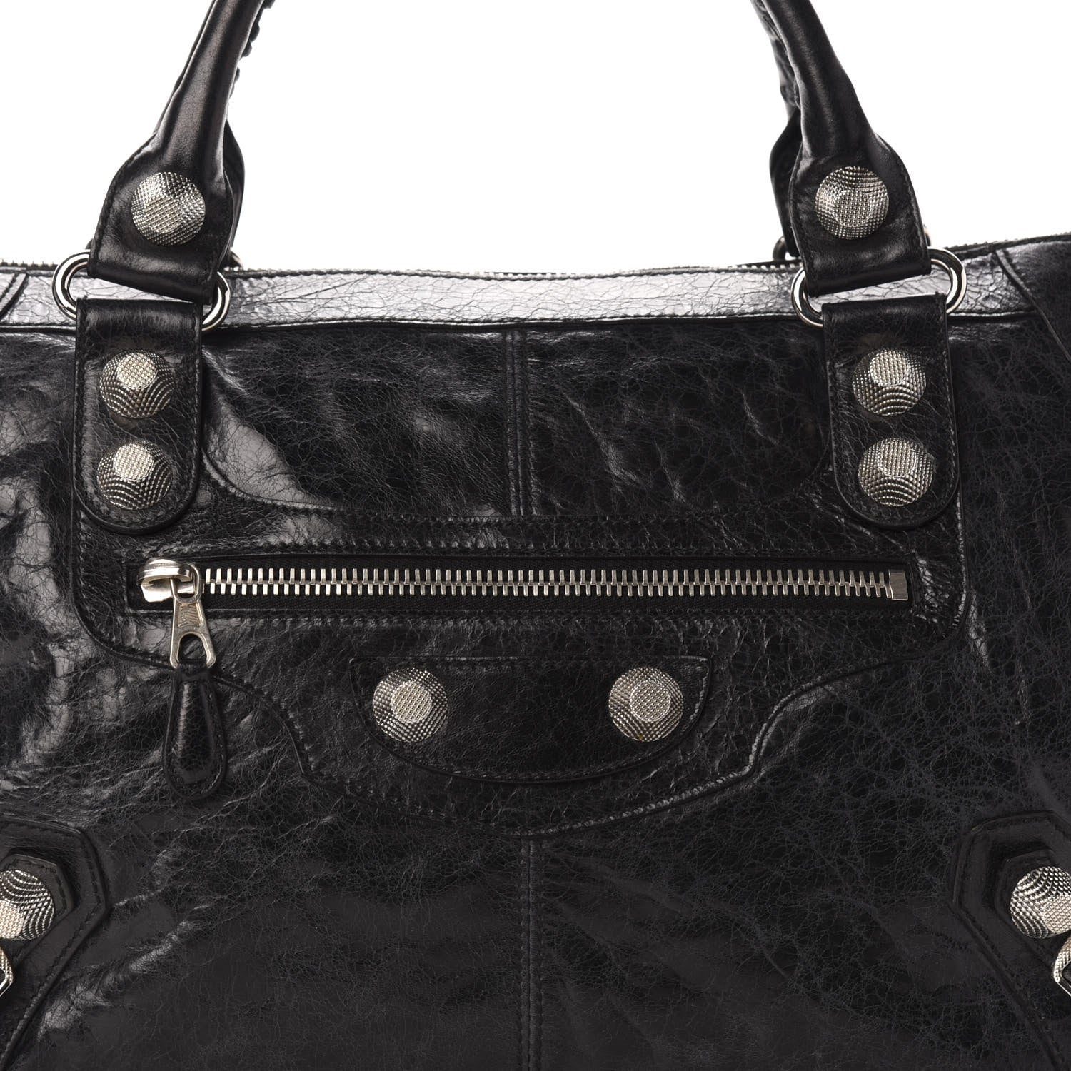 Balenciaga Agneau Giant 21 Silver Hardware Work Black 15 of 15