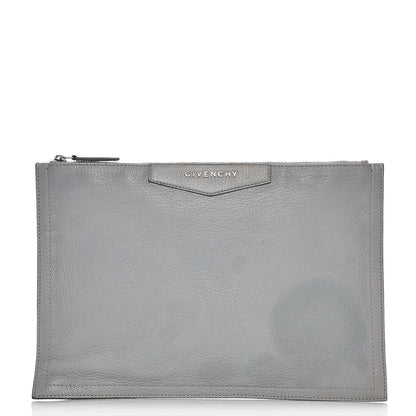 Givenchy Sugar Goatskin Medium Antigona Pouch Light Blue 1 of 11