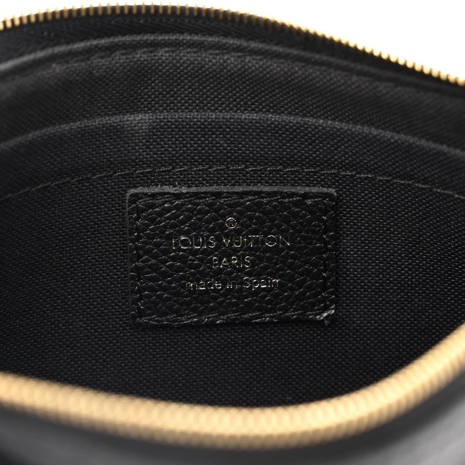 Louis Vuitton Monogram Pallas Clutch Black 6 of 13
