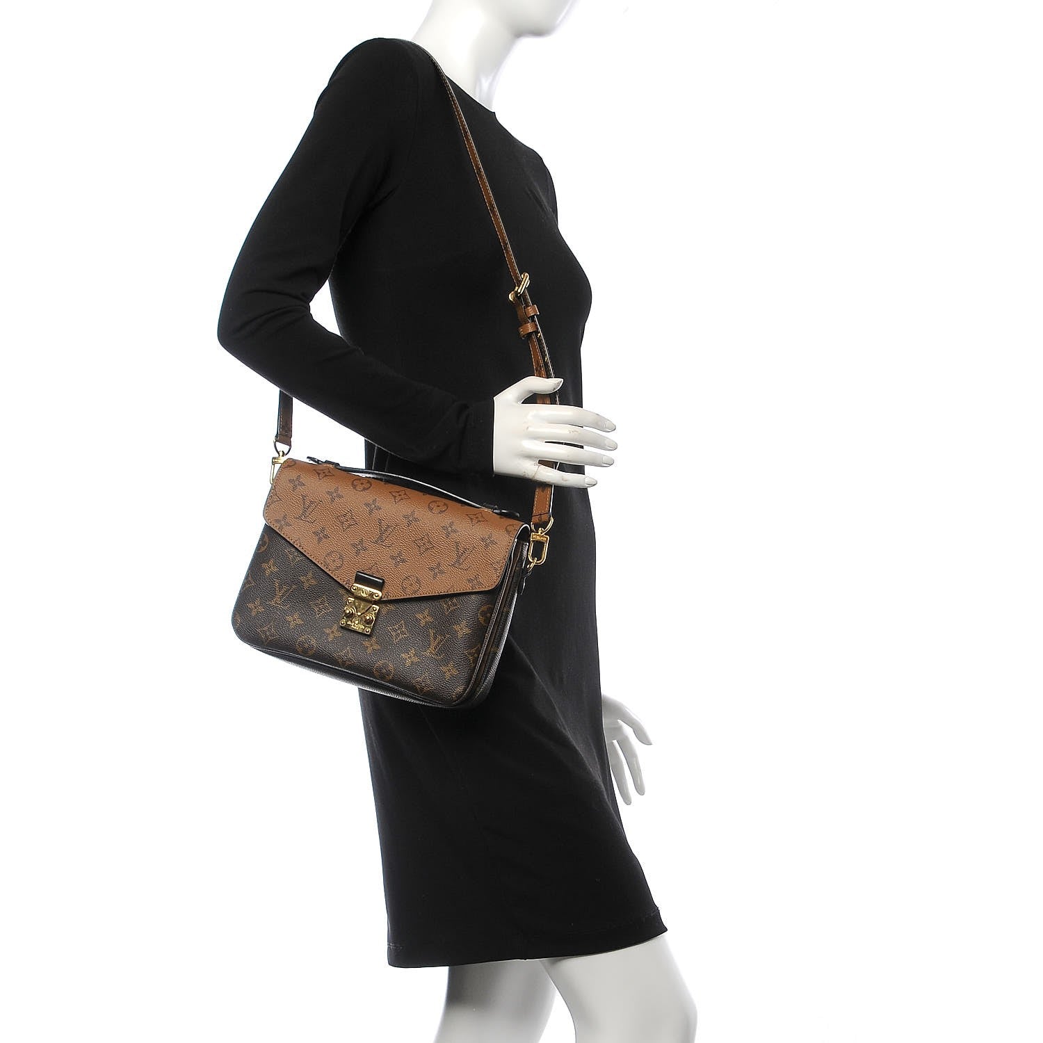 Louis Vuitton Reverse Monogram Pochette Metis 2 of 8