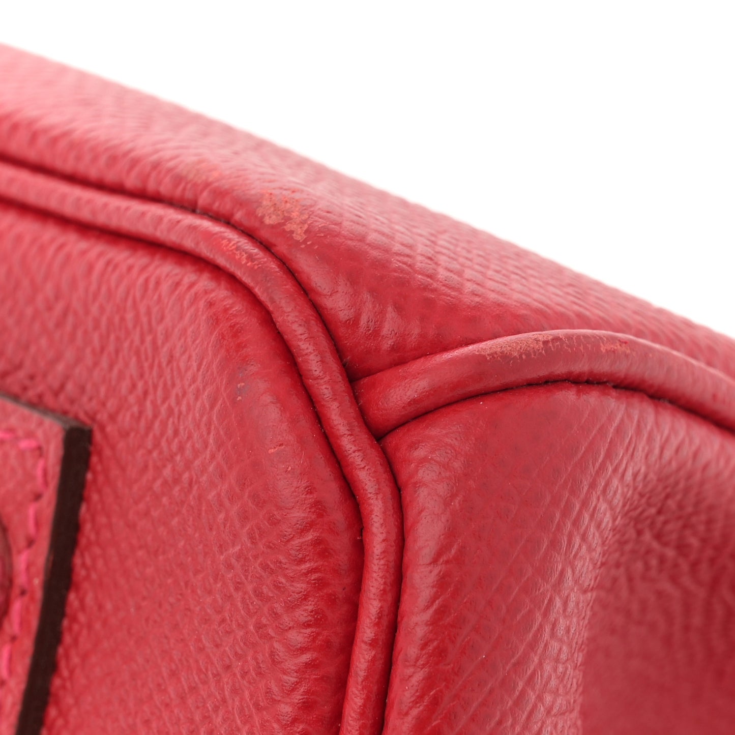 Epsom Birkin 30 Rouge Casaque