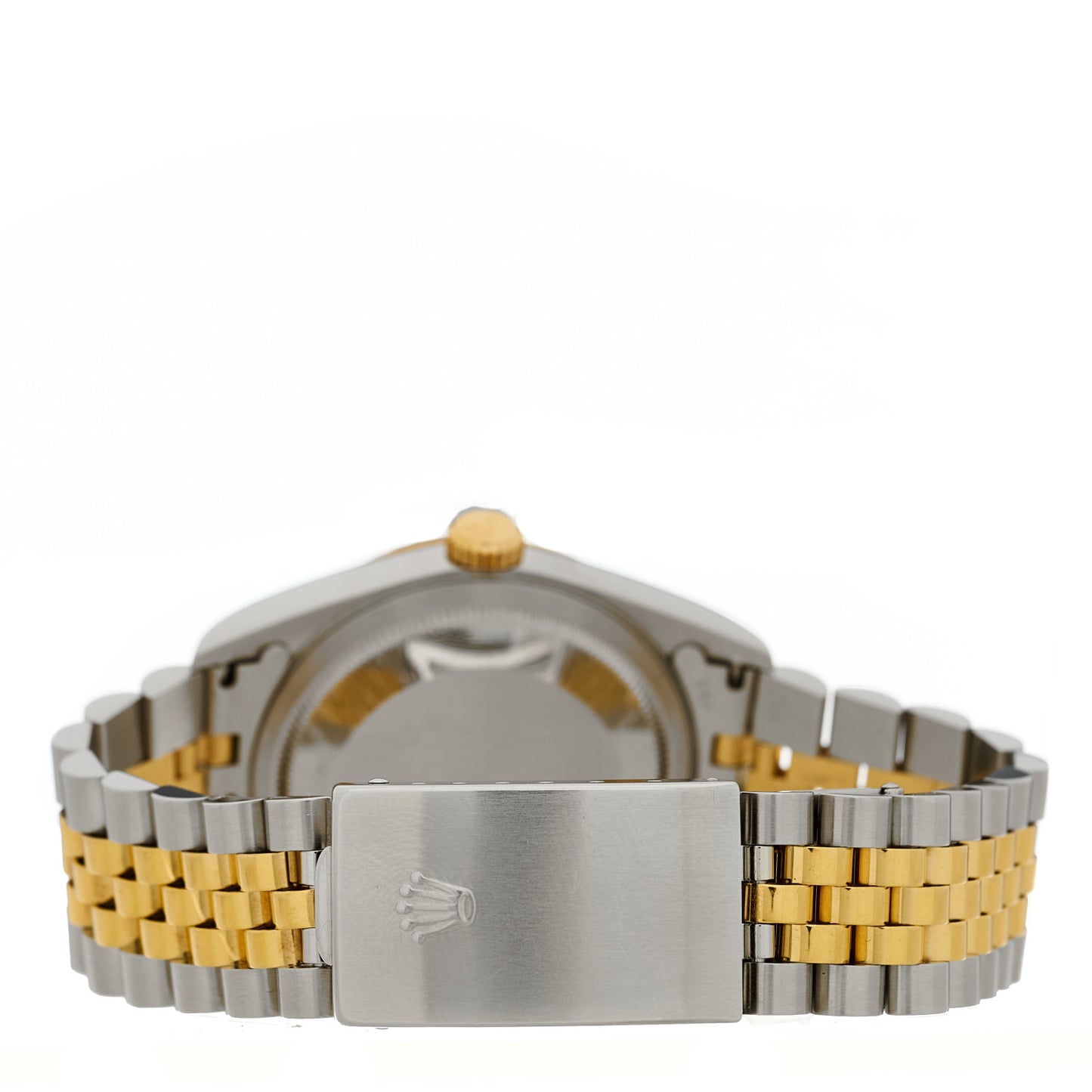 Stainless Steel 18K Yellow Gold 36mm Oyster Perpetual Datejust Watch Champagne 16233
