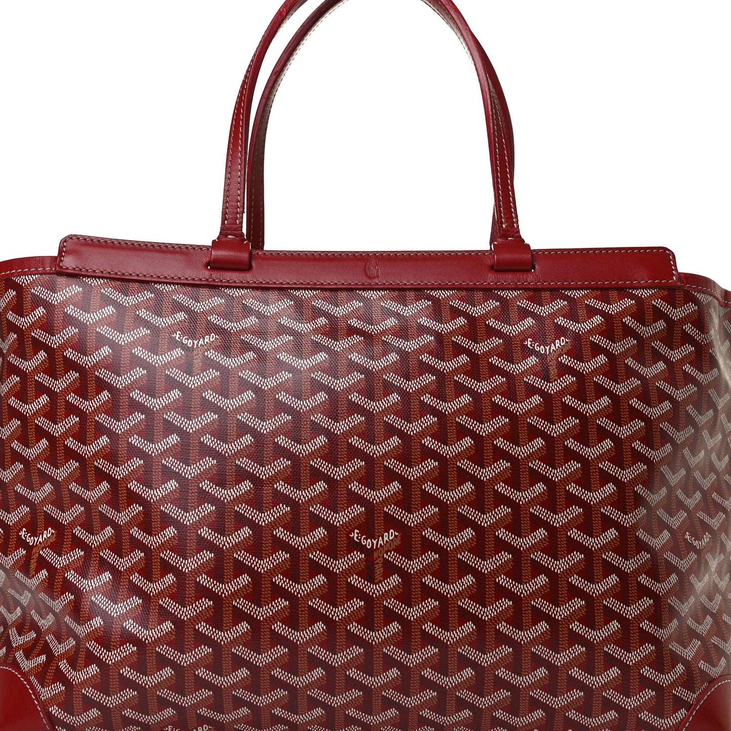 Goyardine Bellechasse PM Red