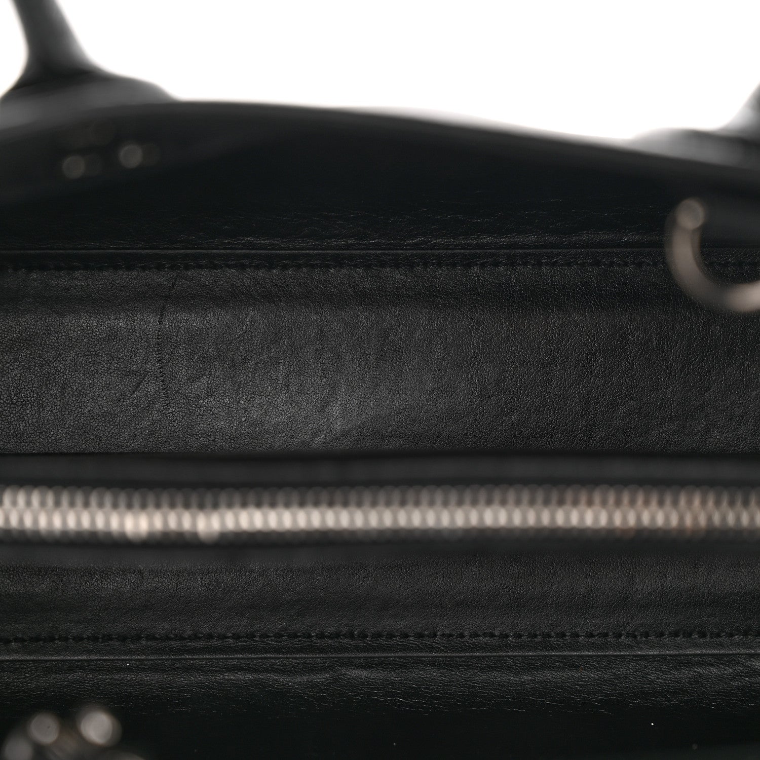 Saint Laurent Grained Calfskin Baby Sac De Jour Black 5 of 15
