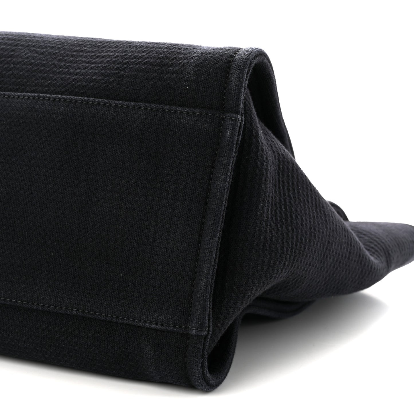 Mixed Fibers Medium Deauville Tote Black