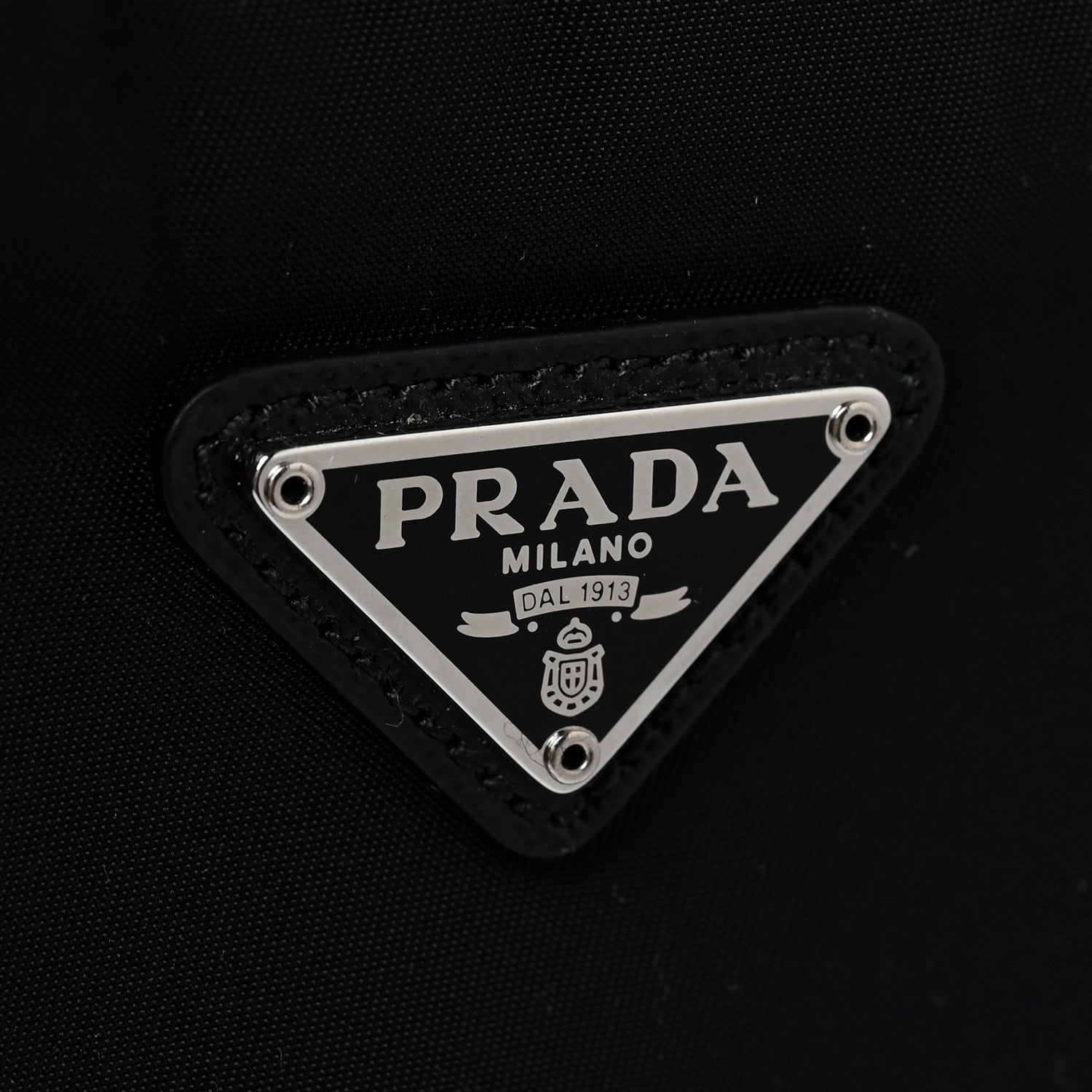 Prada Tessuto Nylon Mini Re-Edition 2000 Bag Black 10 of 11