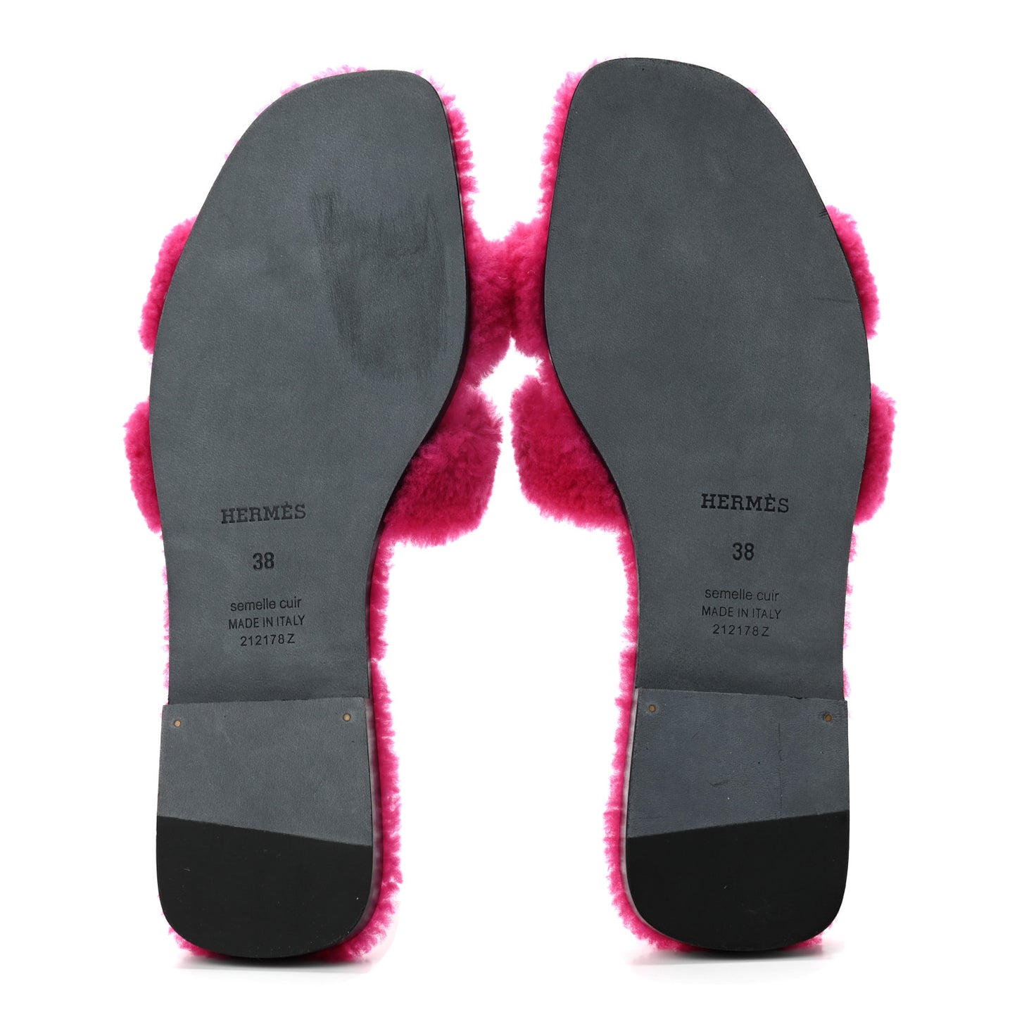 Woolskin Oran Sandals 38 Rose Fuchsia