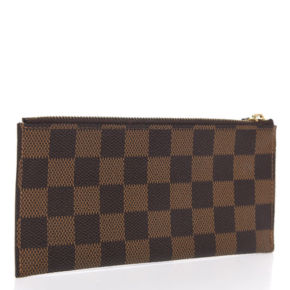 Louis Vuitton Damier Ebene Josephine Wallet Zippered Insert 3 of 6