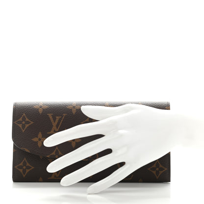 Louis Vuitton Monogram Emilie Wallet Rose Ballerine 2 of 7