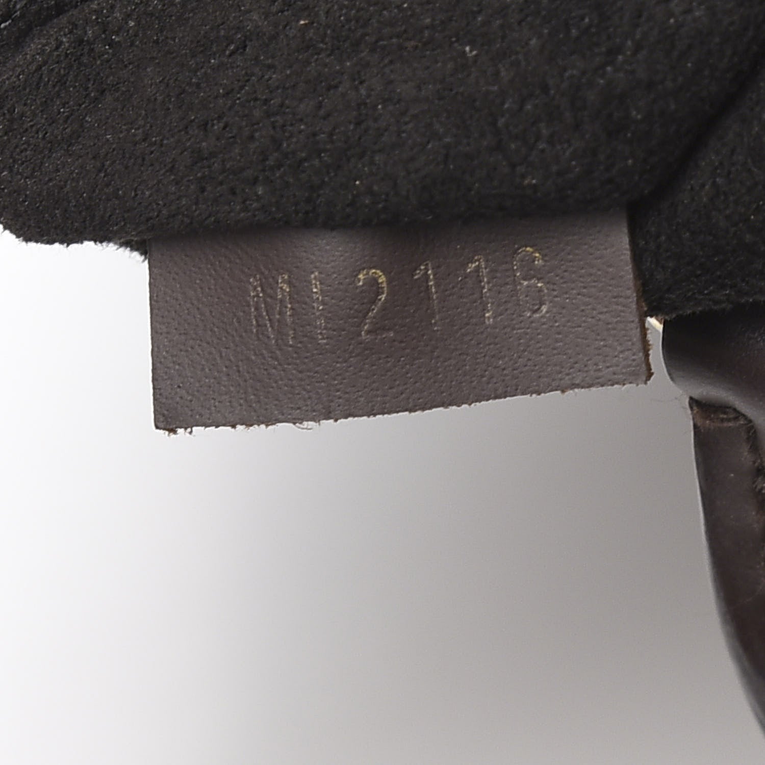 Louis Vuitton Cuir Taurillon Damier Ebene Normandy Black 8 of 9