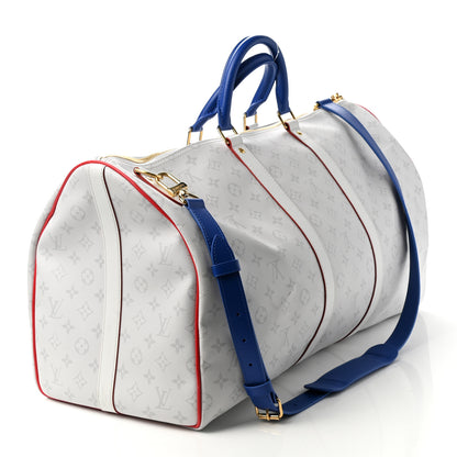 Louis Vuitton X NBA Monogram Keepall 55 Antartica 2 of 9