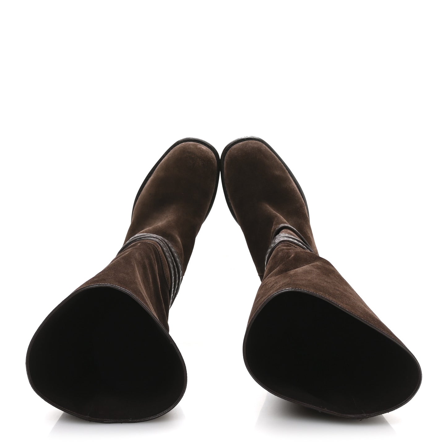 Suede Crossroads High Boot 38 Brown