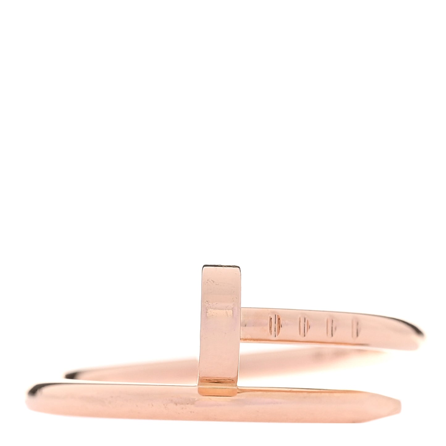 18K Pink Gold Small Juste Un Clou Ring 50 5.5