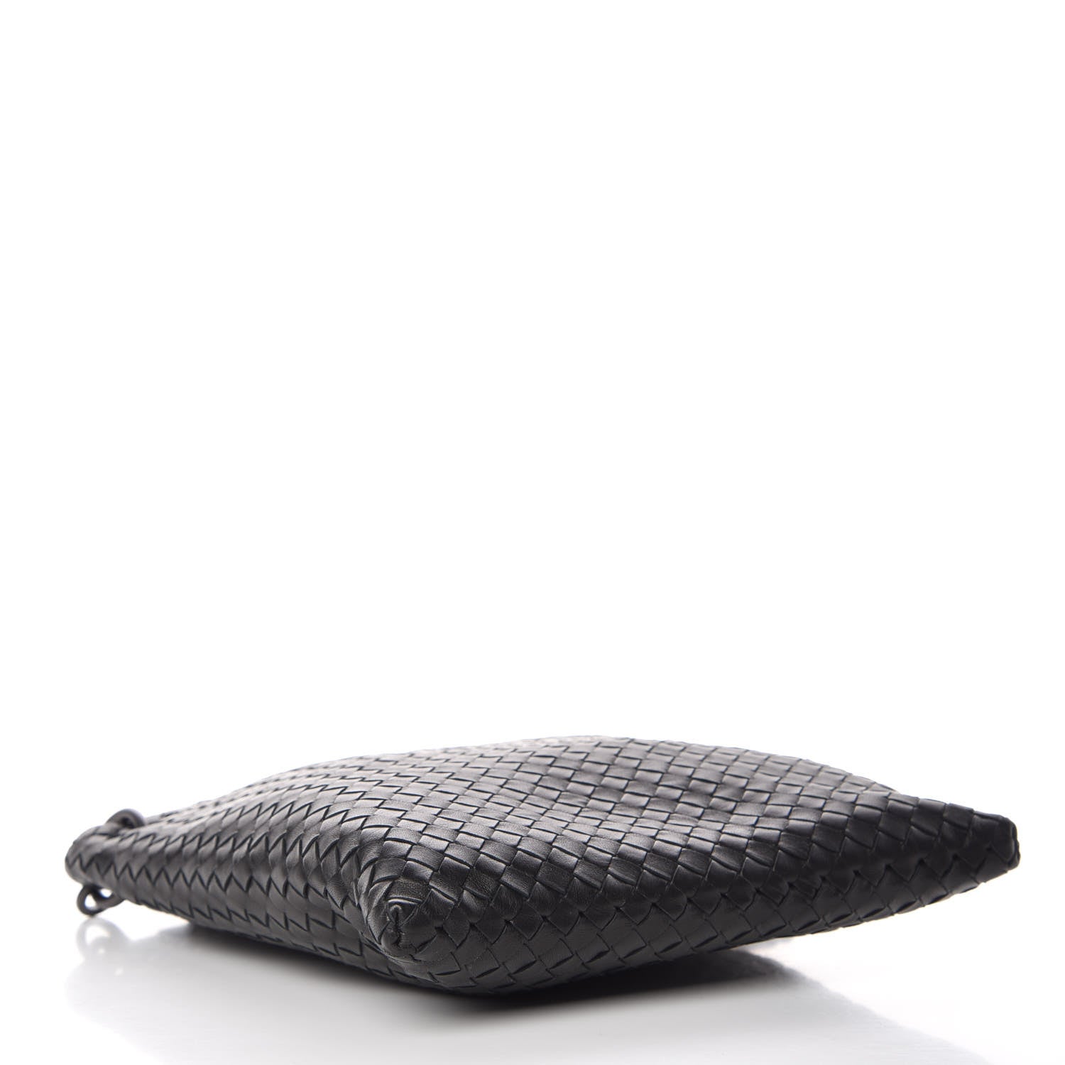 Bottega Veneta Nappa Intrecciato VN Crossbody Messenger Bag Black 4 of 10