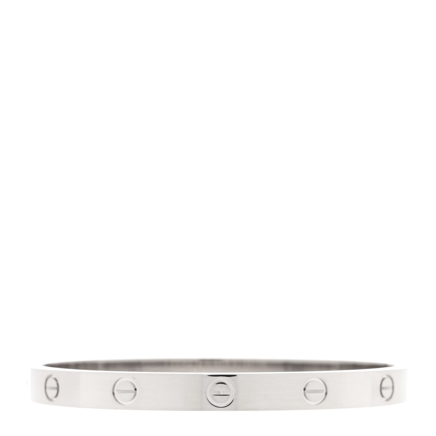 18K White Gold LOVE Bracelet 18