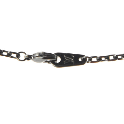 Louis Vuitton LV Initials Necklace Silver 5 of 7