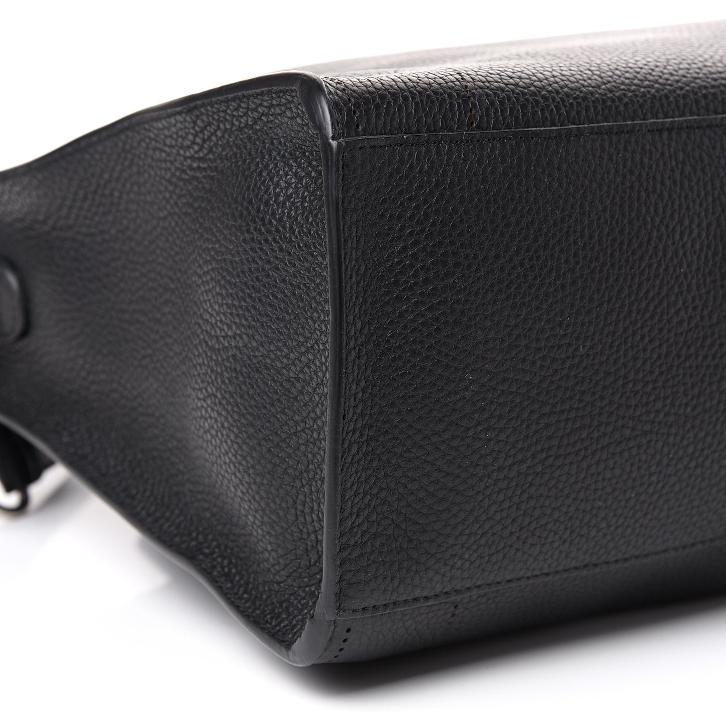 Veau Grana Perforated Blackout Hardware City Black