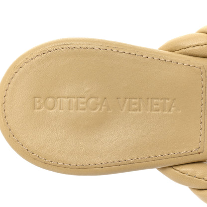 Bottega Veneta Nappa Dot Sandals 37.5 Cane Sugar 7 of 8