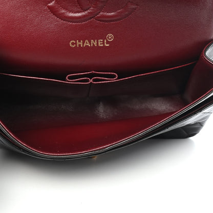 Chanel Lambskin Quilted Medium Double Flap Black 5 of 9