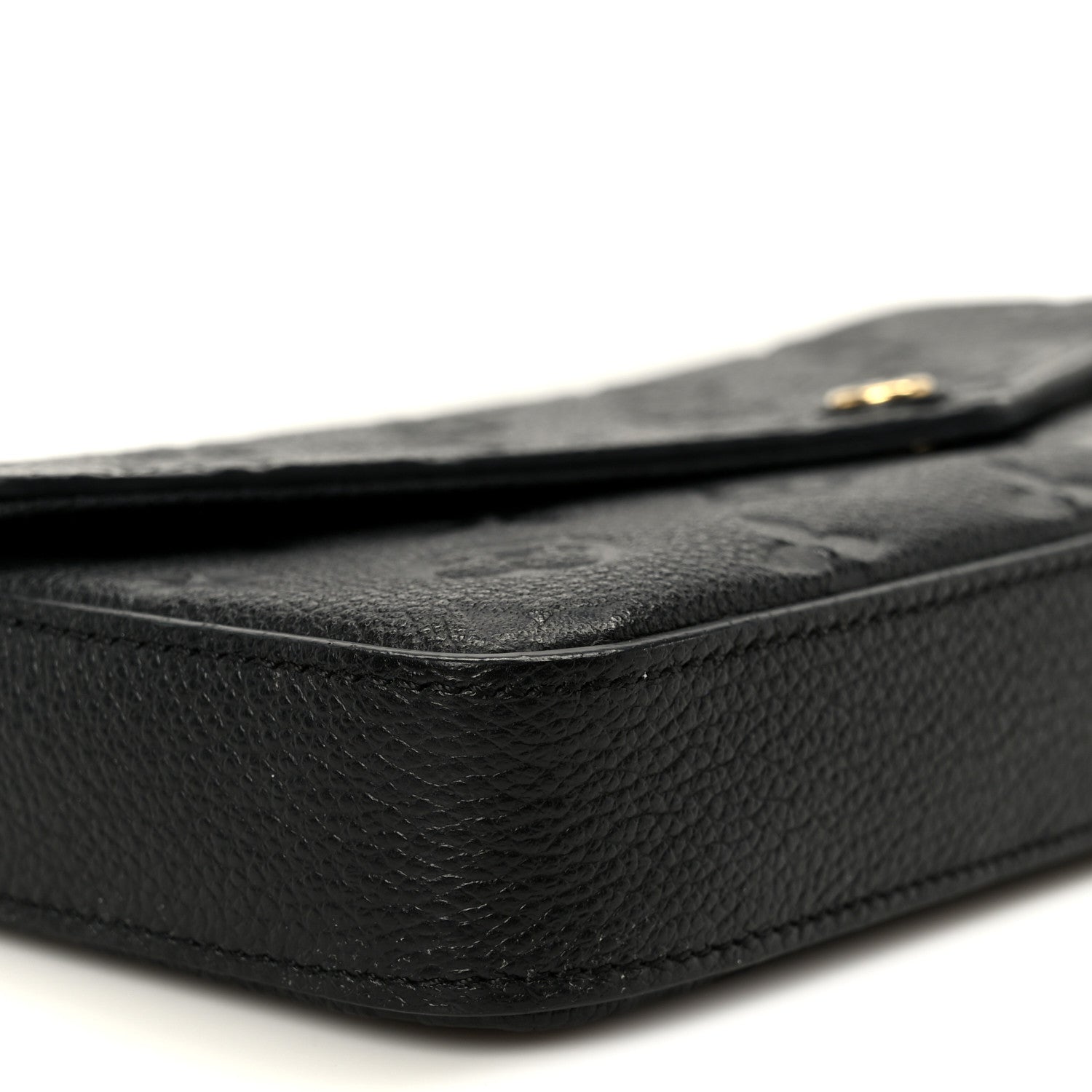 Louis Vuitton Empreinte Pochette Felicie Chain Wallet Black 14 of 15
