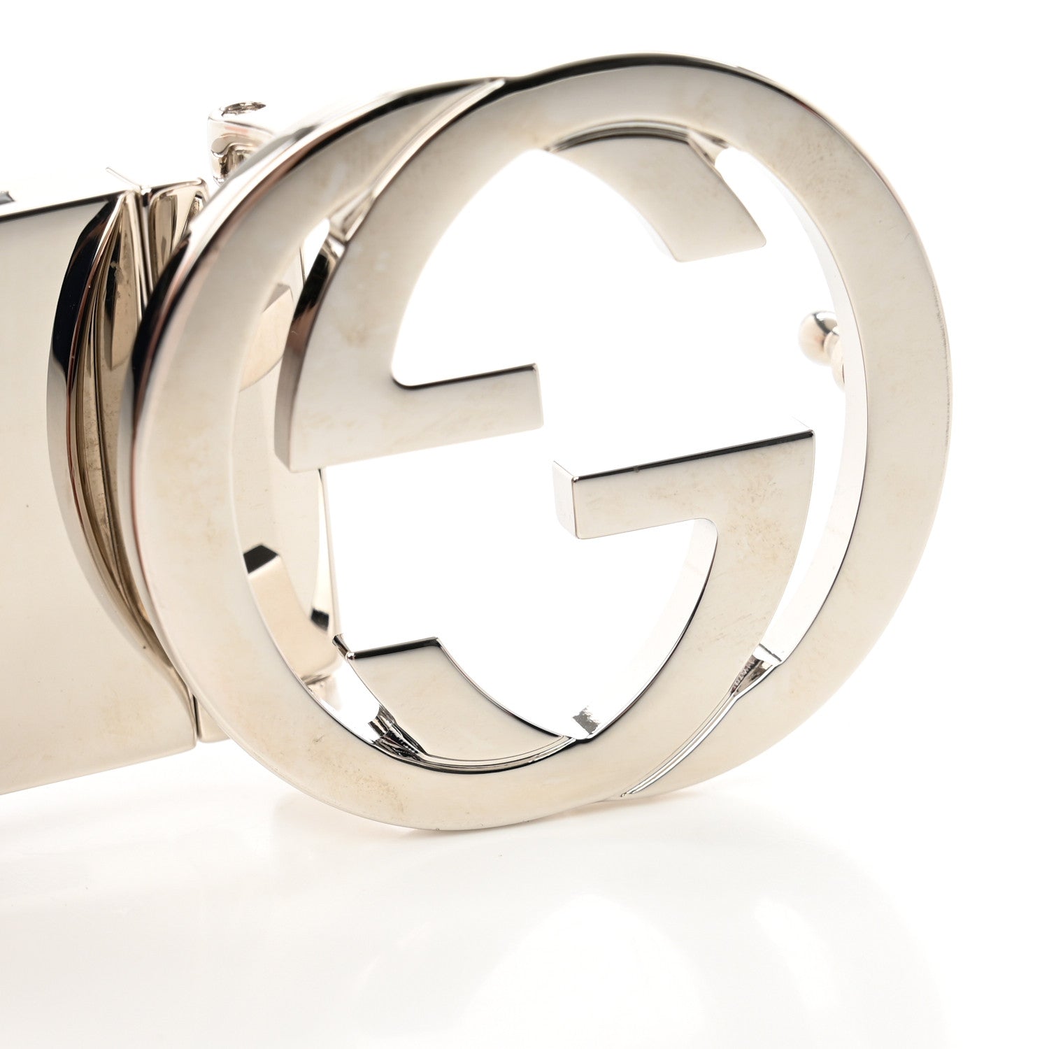 Gucci GG Supreme Monogram Interlocking G Belt 110 44 Dark Brown 8 of 10