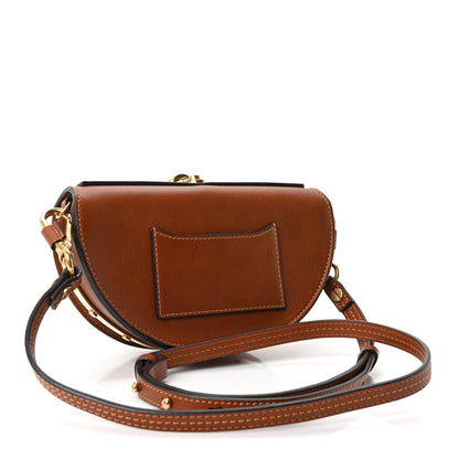 Chloe Calfskin Small Nile Bracelet Minaudiere Bag Caramel 3 of 10