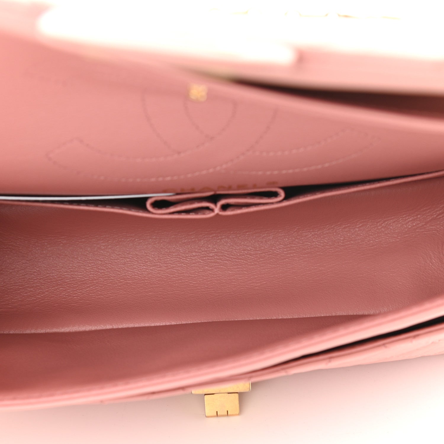 Chanel Aged Calfskin Quilted 2.55 Reissue 225 Flap Pink 5 of 11