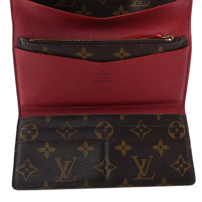 Louis Vuitton Monogram Josephine Wallet Red 6 of 9