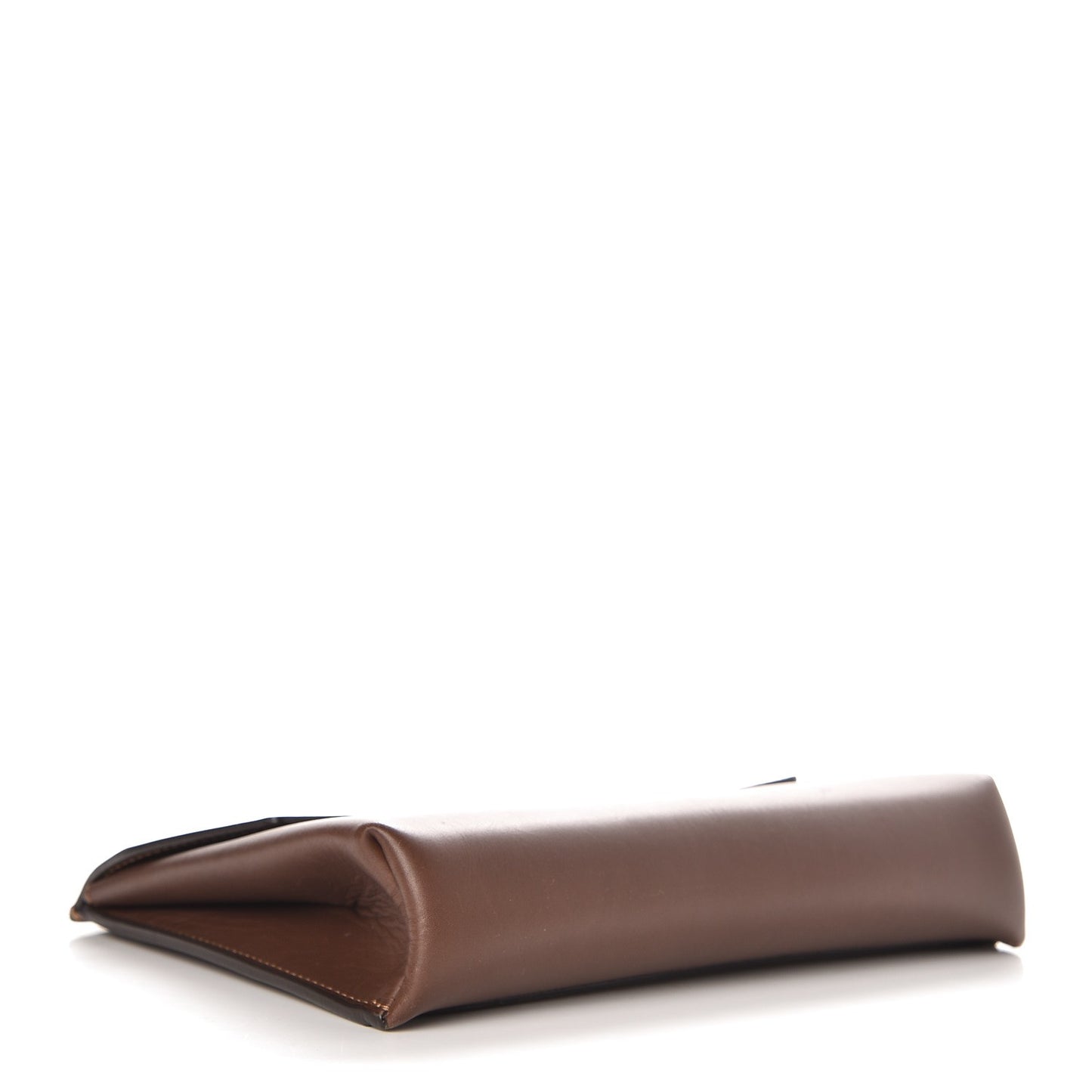 Natural Calfskin Companion Pouch Acajou