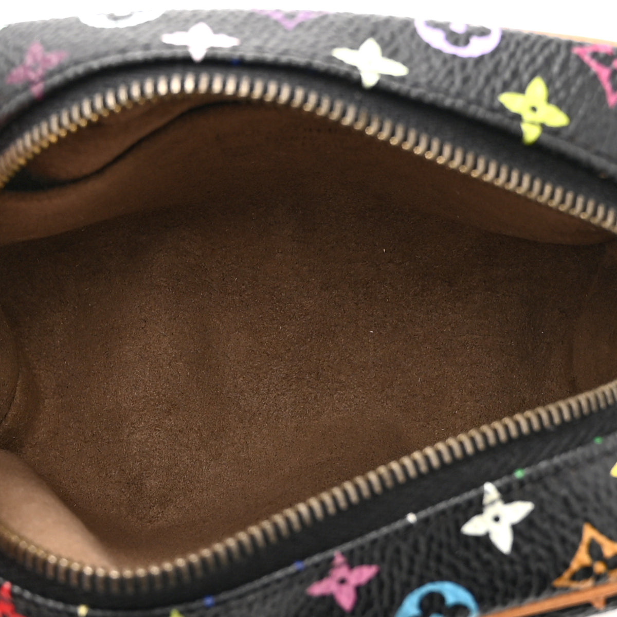 Louis Vuitton Monogram Multicolor Trousse Wapity Black 5 of 10