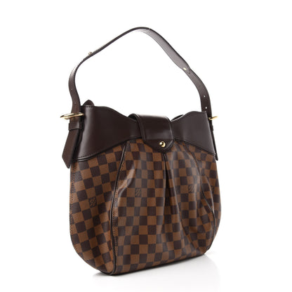 Louis Vuitton Damier Ebene Sistina MM 3 of 10