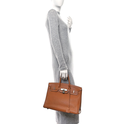 Hermes Togo Birkin 35 Gold 2 of 16
