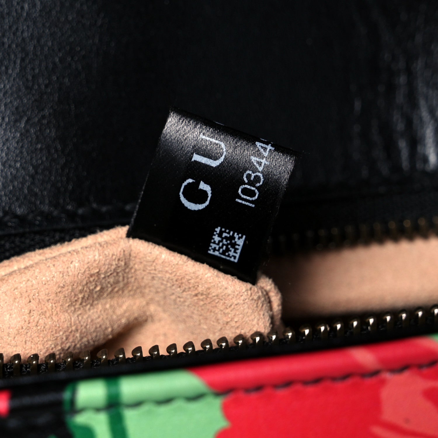Gucci X KEN SCOTT Calfskin Matelasse Floral Small GG Marmont Shoulder Bag Black 8 of 14