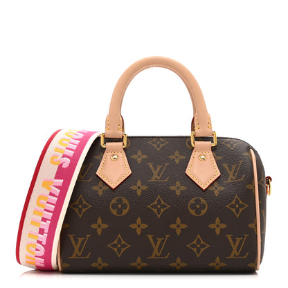 Louis Vuitton Monogram Speedy Bandouliere 20 Fuchsia 1 of 9