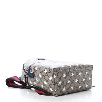 Gucci GG Supreme Monogram Stars Childrens Backpack Beige Ebony Yellow Royal 3 of 8